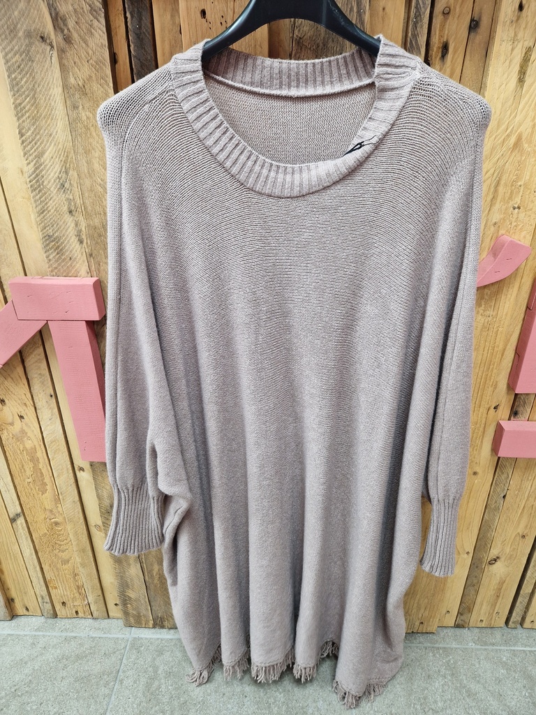 Robe-pull Westie taupe