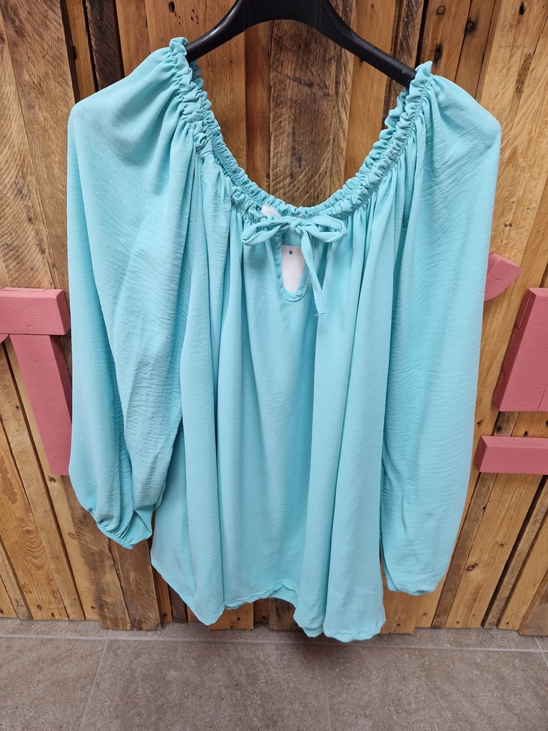 Blouse "Séta" Vert eau