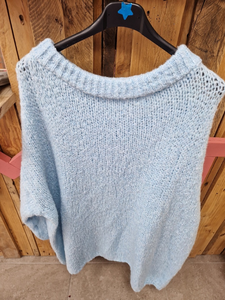 Pull Archie bleu ciel