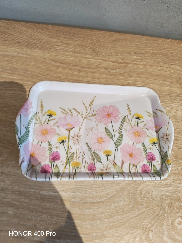 Petit plateau fleurs des champs