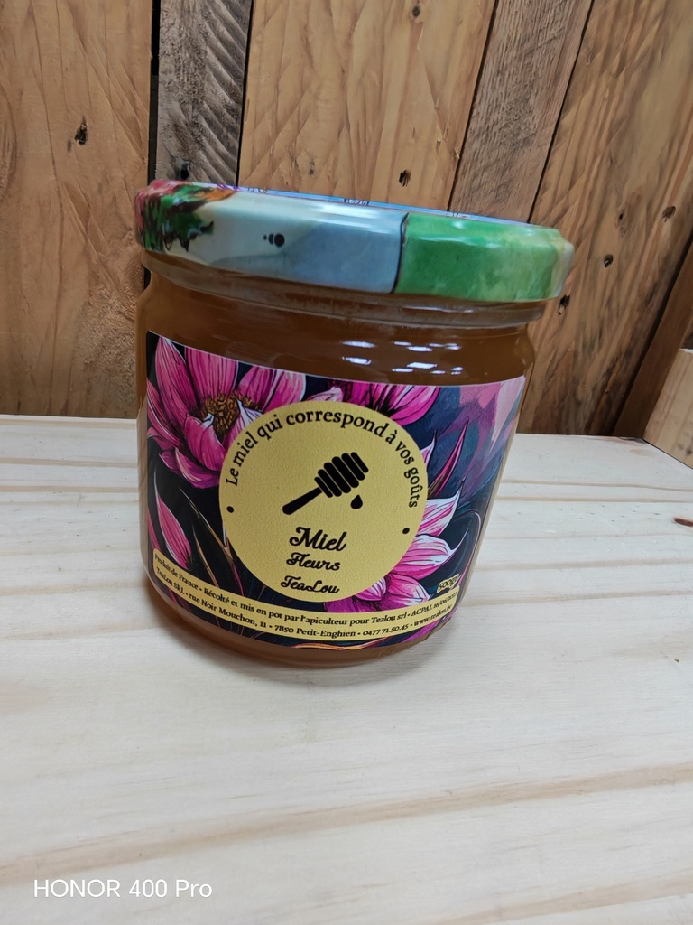Miel fleurs  500gr 