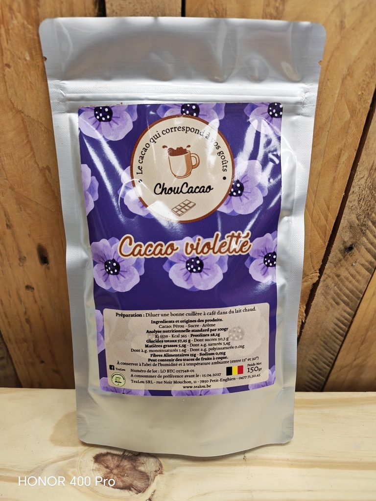 Cacao -  Violette 150 gr
