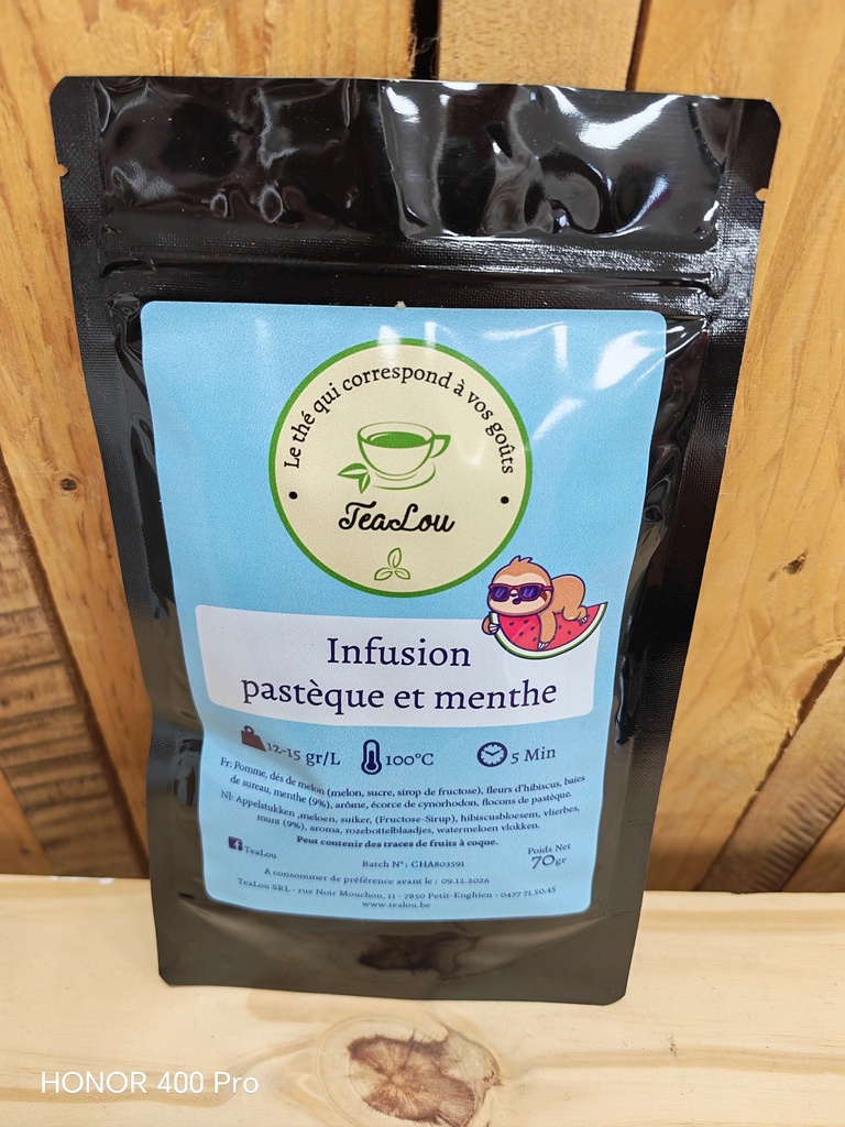 Infusion Pastèque et Menthe 70gr