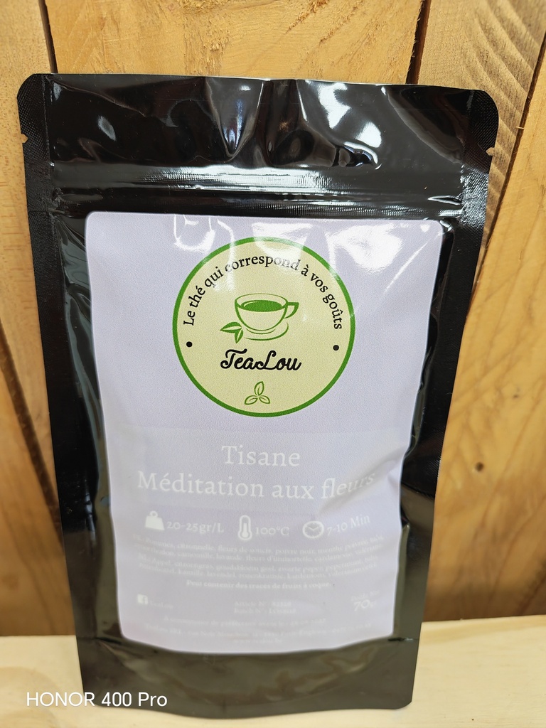 Tisane Méditation aux fleurs 70gr 