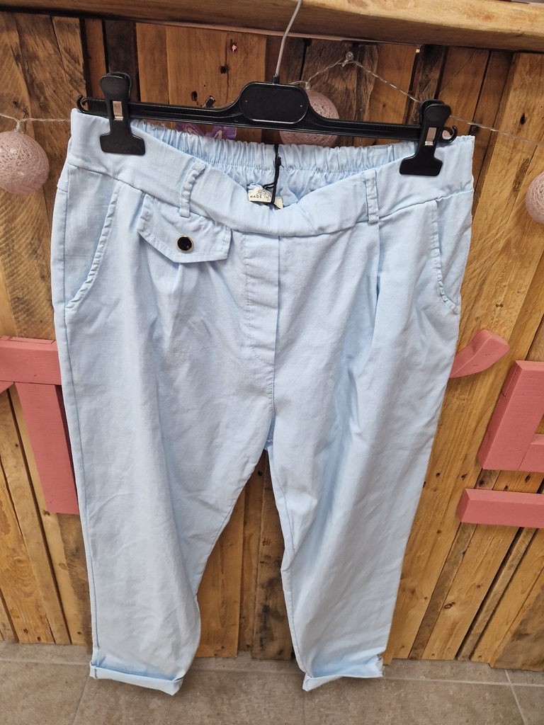 Pantalon Liane bleu ciel