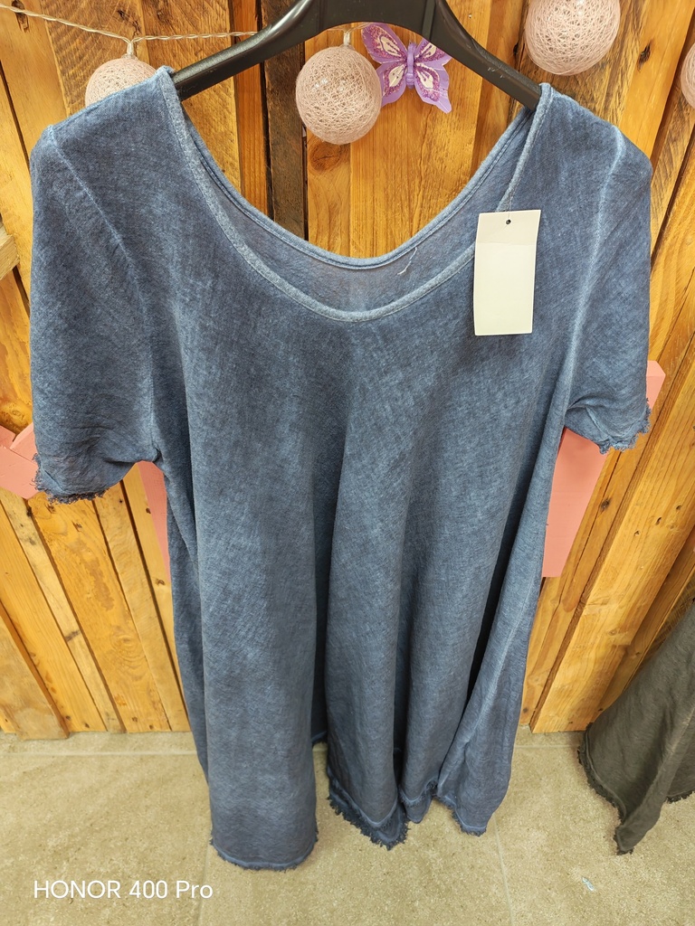 Robe magique "Dalhia" bleu marine