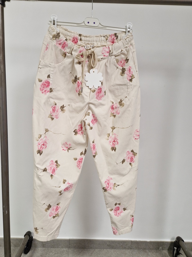 Pantalon "Rosa" écru