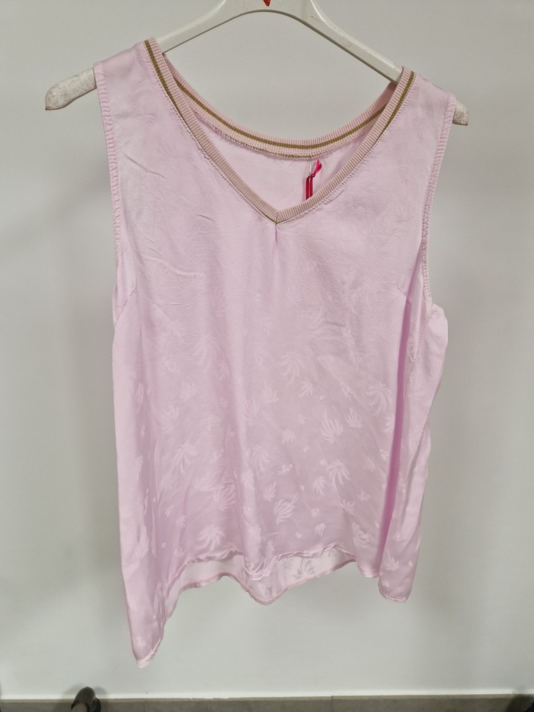 Top " Palmito" Rose pâle 