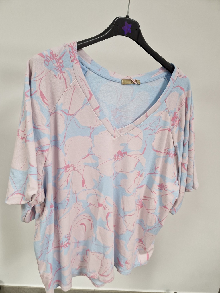 T-shirt "Fétia" Bleu