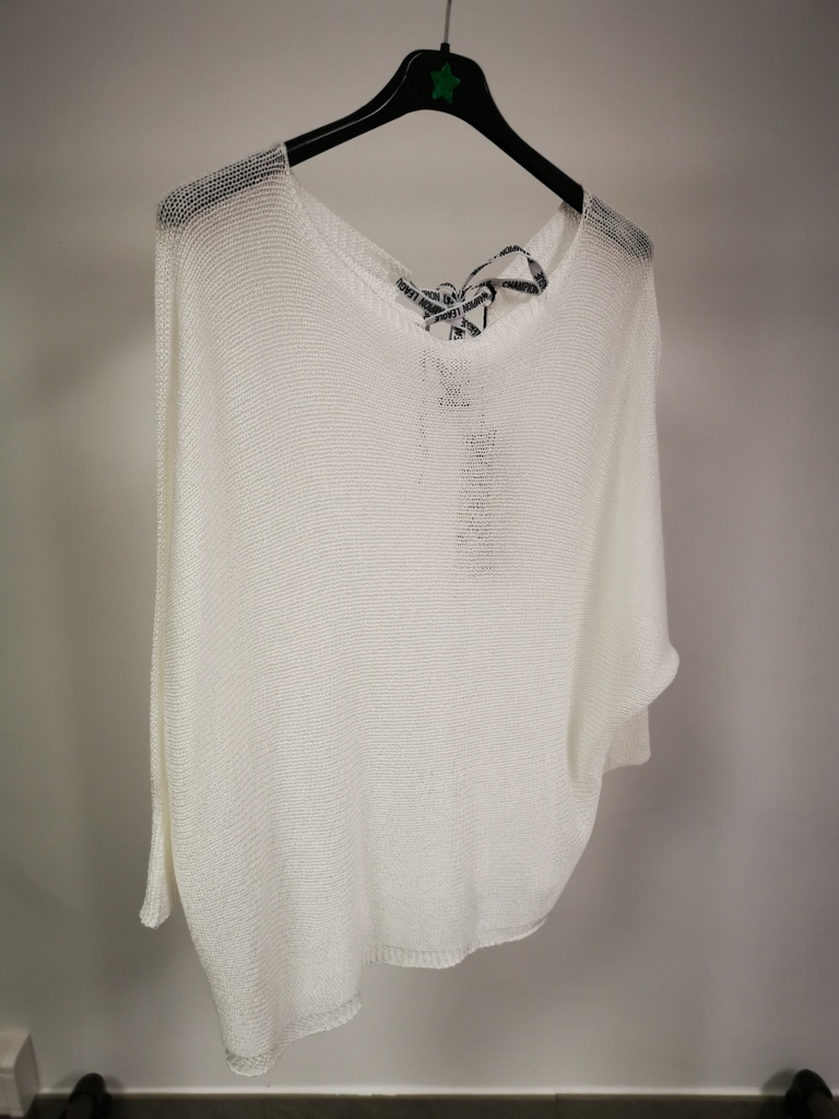 Pull léger "Izzy" Blanc