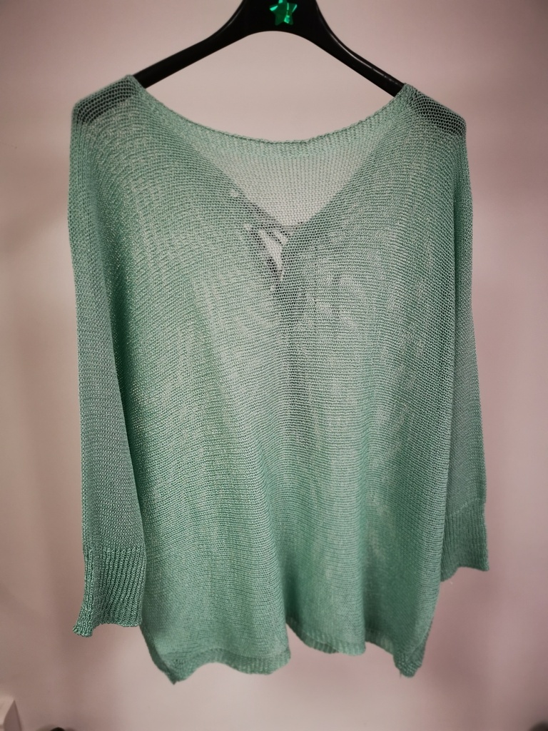 Pull léger "Izzy" Vert eau