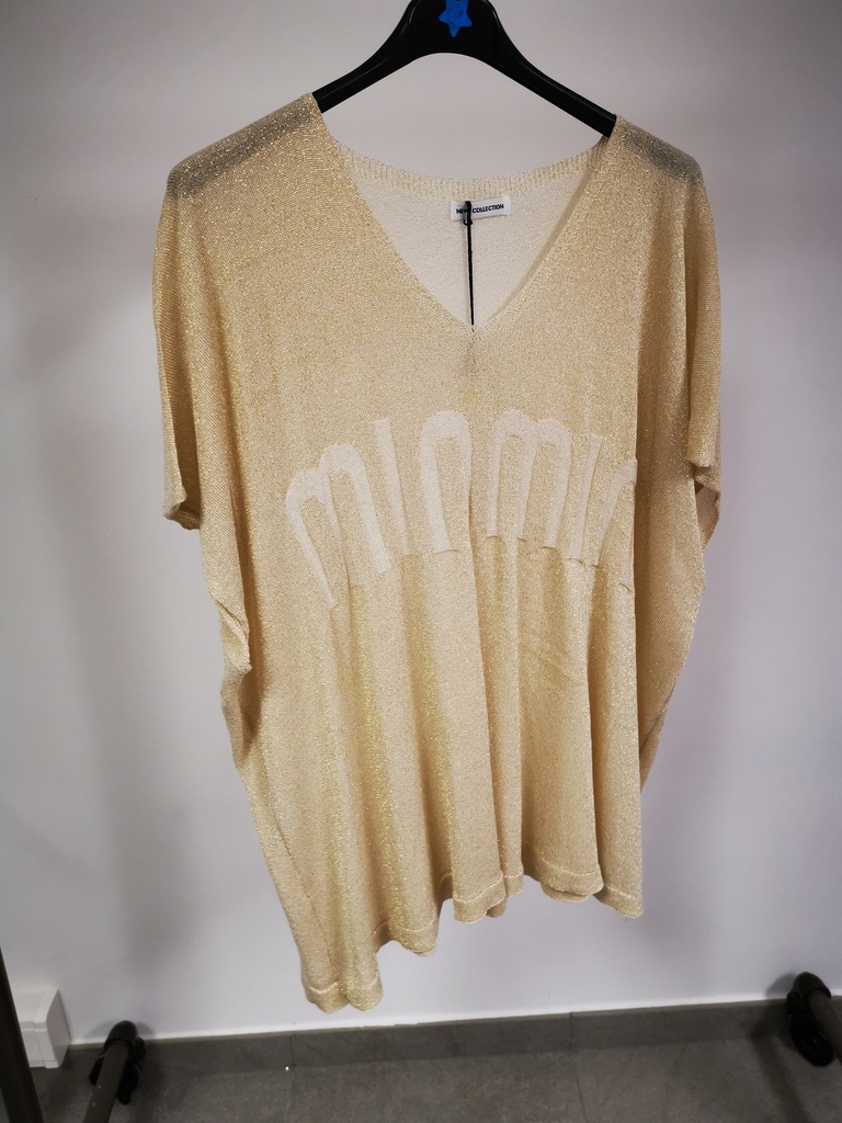 Blouse paillette Gold