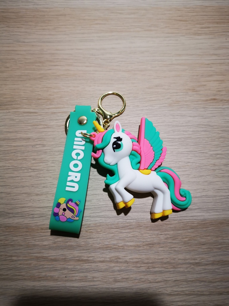 Porte-clefs Poney vert