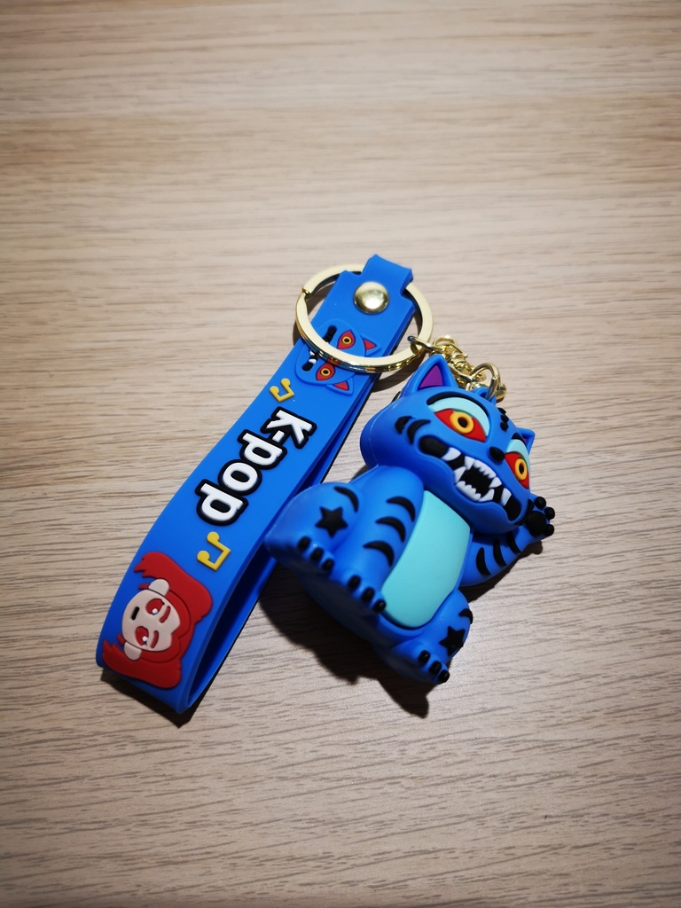 Porte-clefs Kpop Chat salue