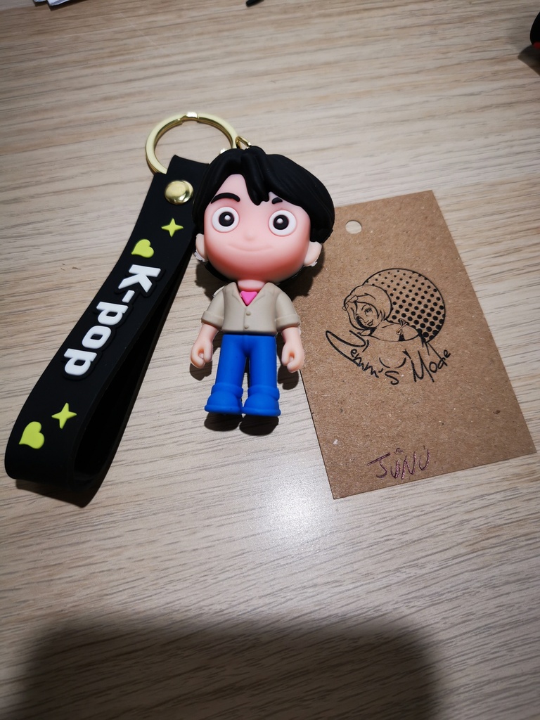 Porte-clefs Kpop Saja Boy Jinu noir