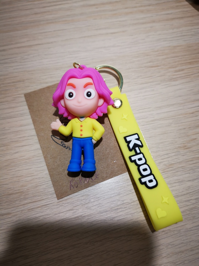Porte-clefs Kpop Saja Boy Romance rose