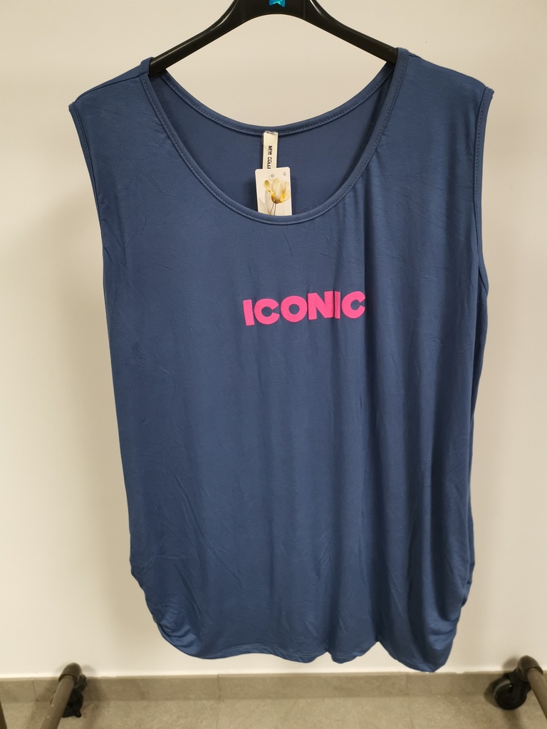 Tank top Iconic jeans-rose