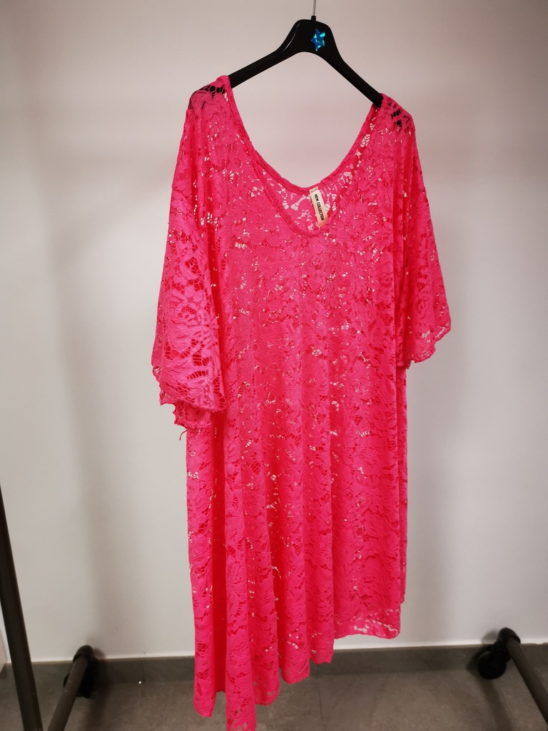 Tunique dentelle Margie fuchsia