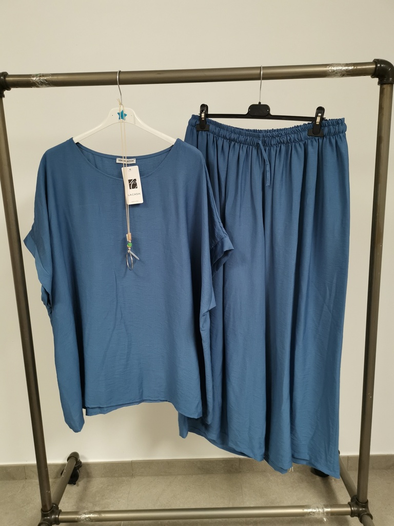 Ensemble "Calixte" Bleu jeans