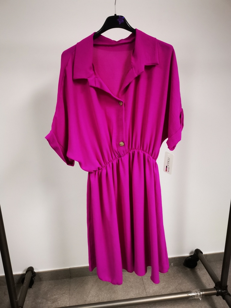 Robe - Tunique chemise Magenta