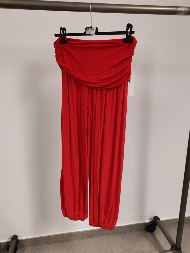 Sarouel unis Rouge