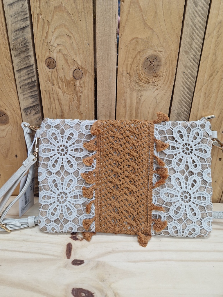 Pochette sac "Marry" beige