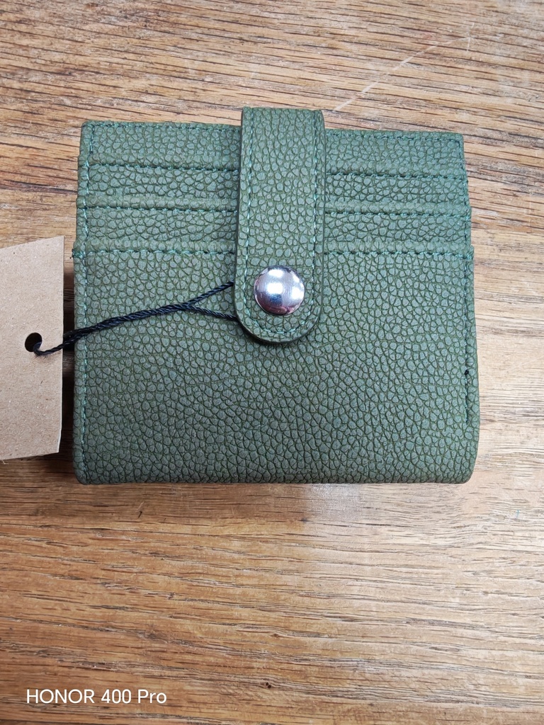 Porte carte + billet kaki