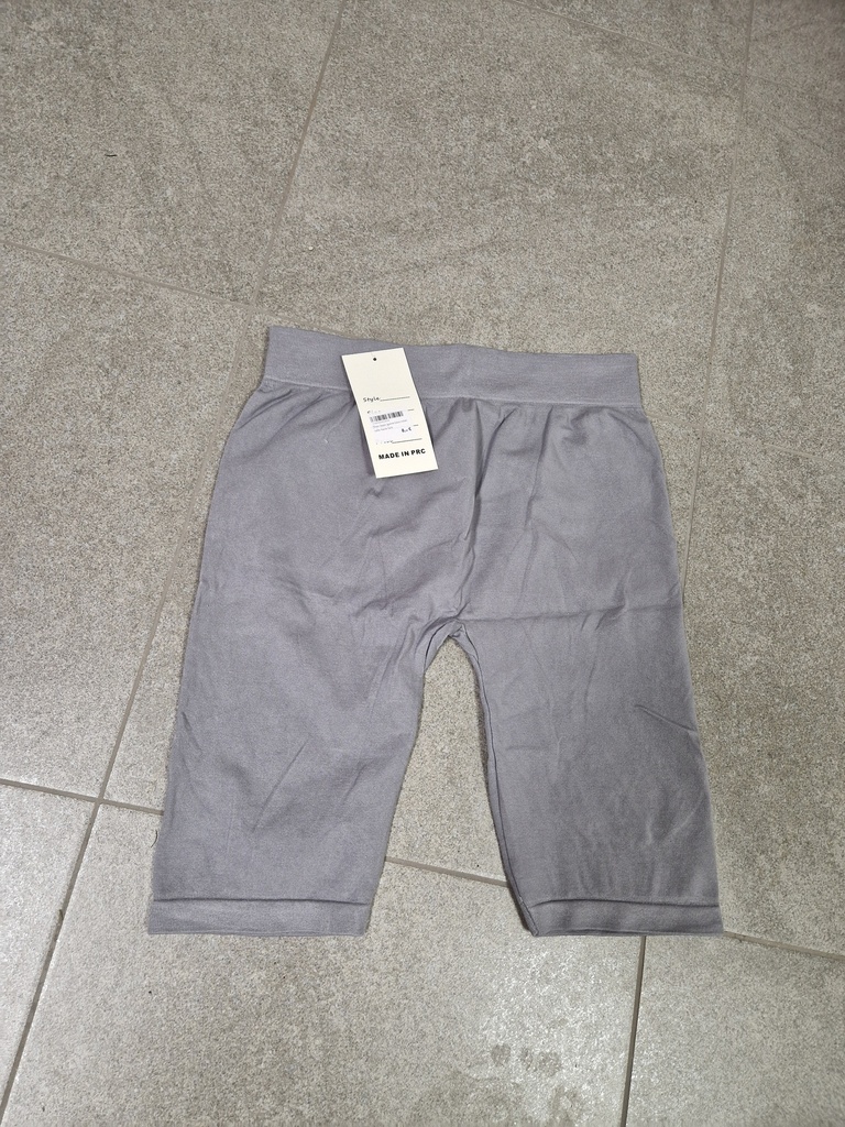 Short basic (gaine/sous-robe) taille haute Gris
