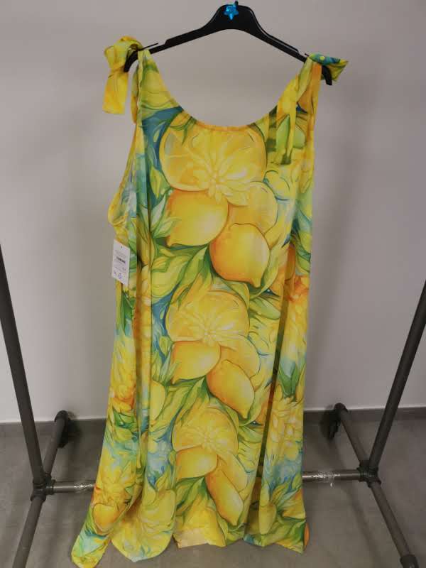 Robe longue Citrons