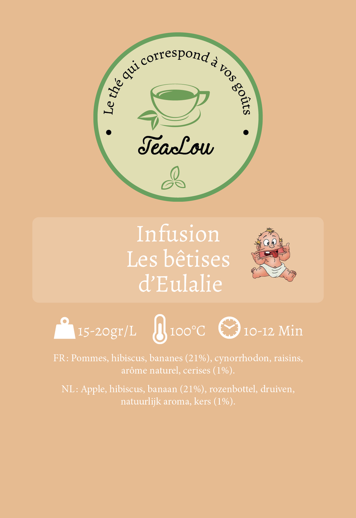 Infusion Bétises d'Eulalie 70gr  