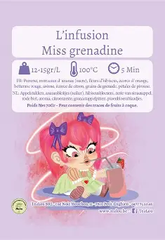 Infusion Miss grenadine 70gr  