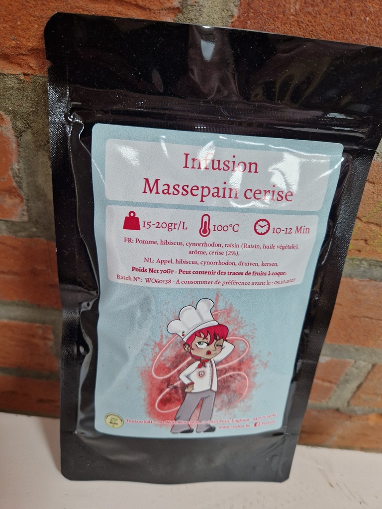 Infusion Massepain-cerise 70gr 