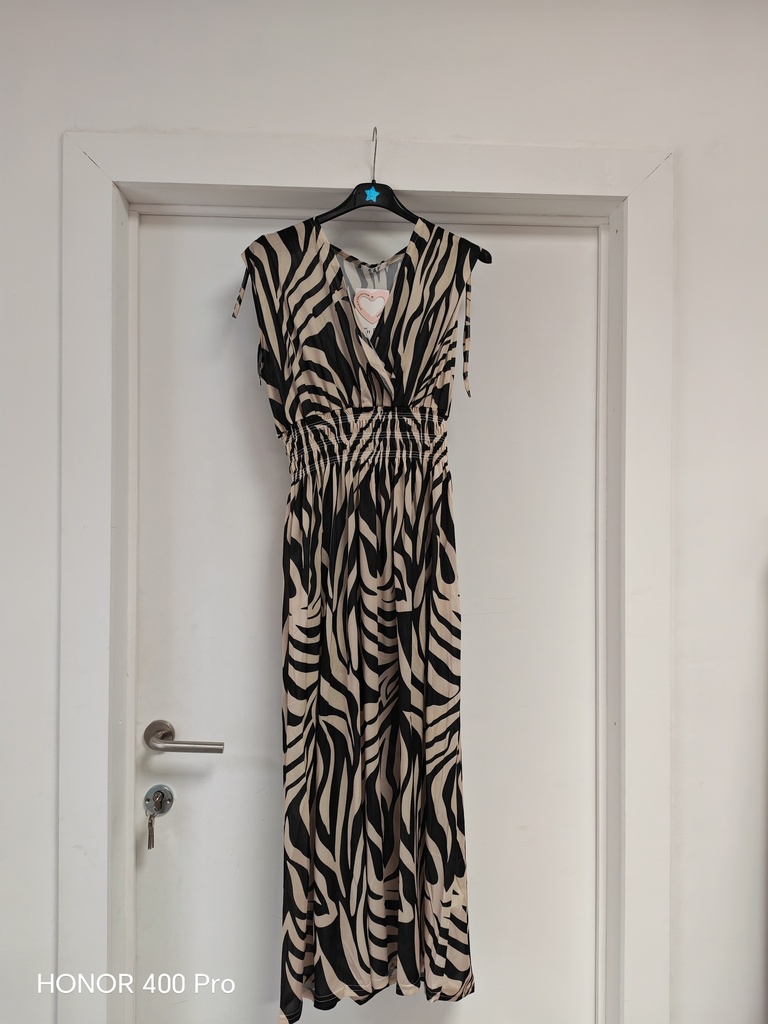Robe magique longue "Tarza" noire