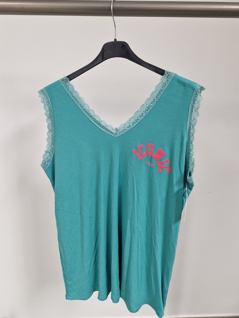 Top Iconic vert eau