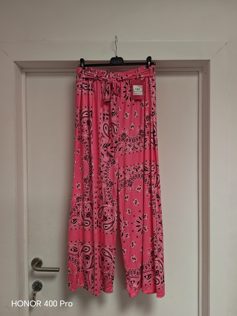 Pantalon bandana fuchsia