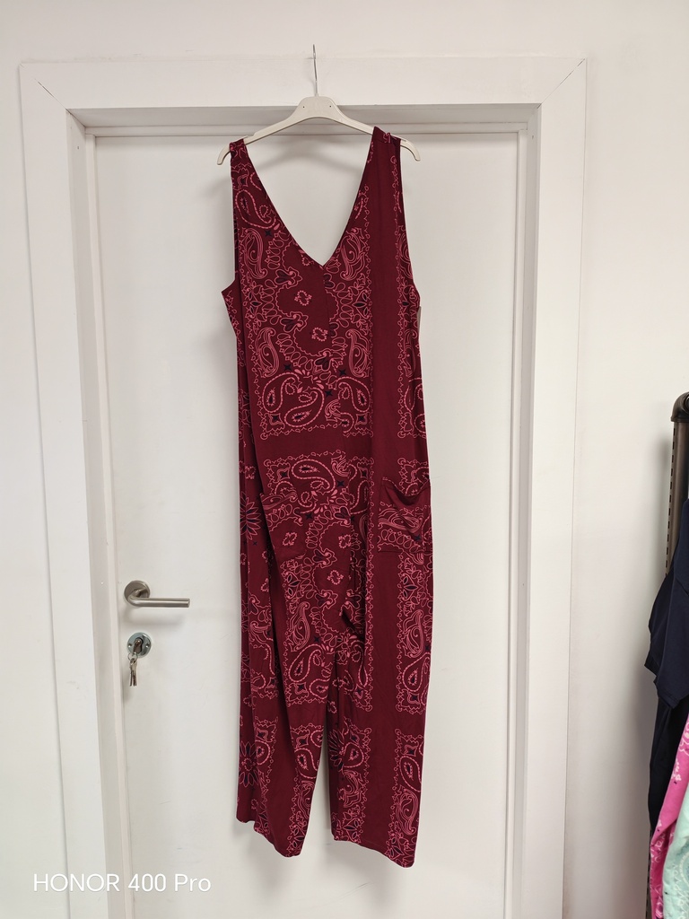 Combi bandana bordeaux
