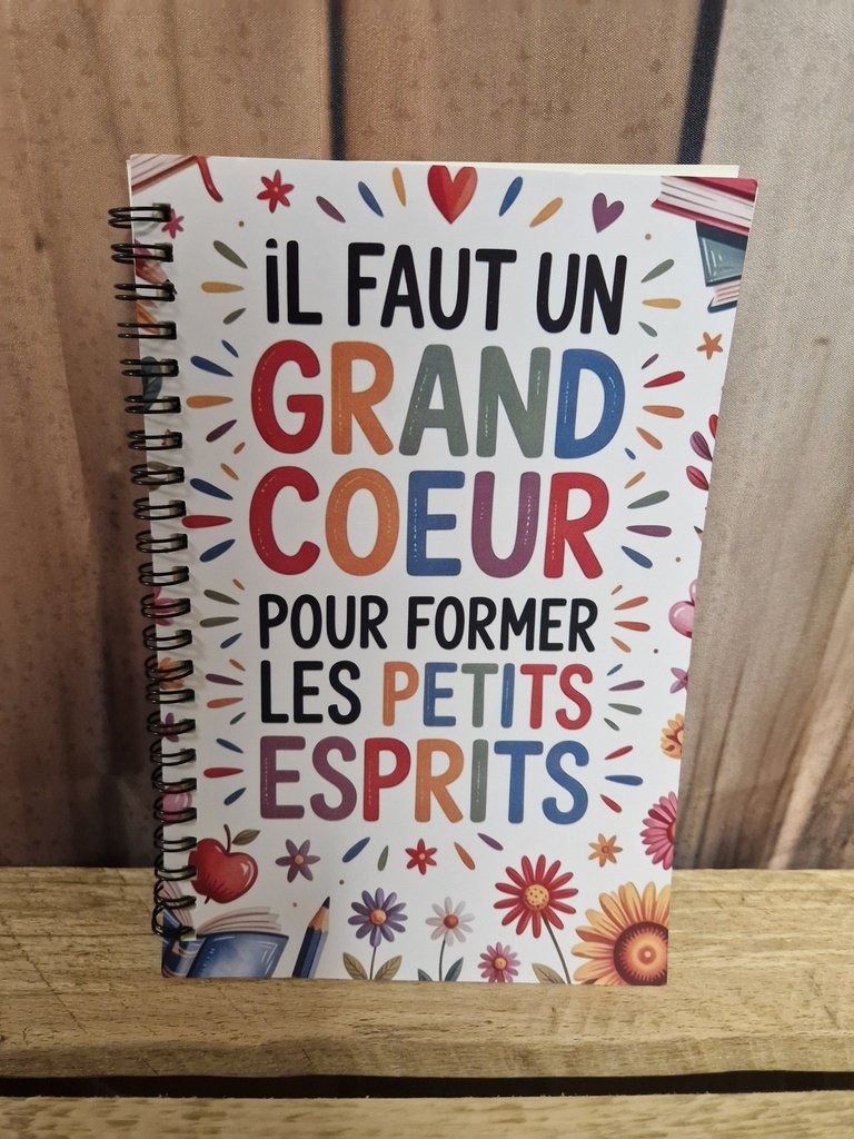 Carnet de note "Grand cœur"