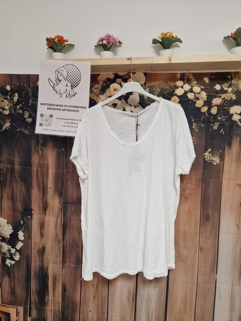 T-shirt "Lasemia" PT Blanc