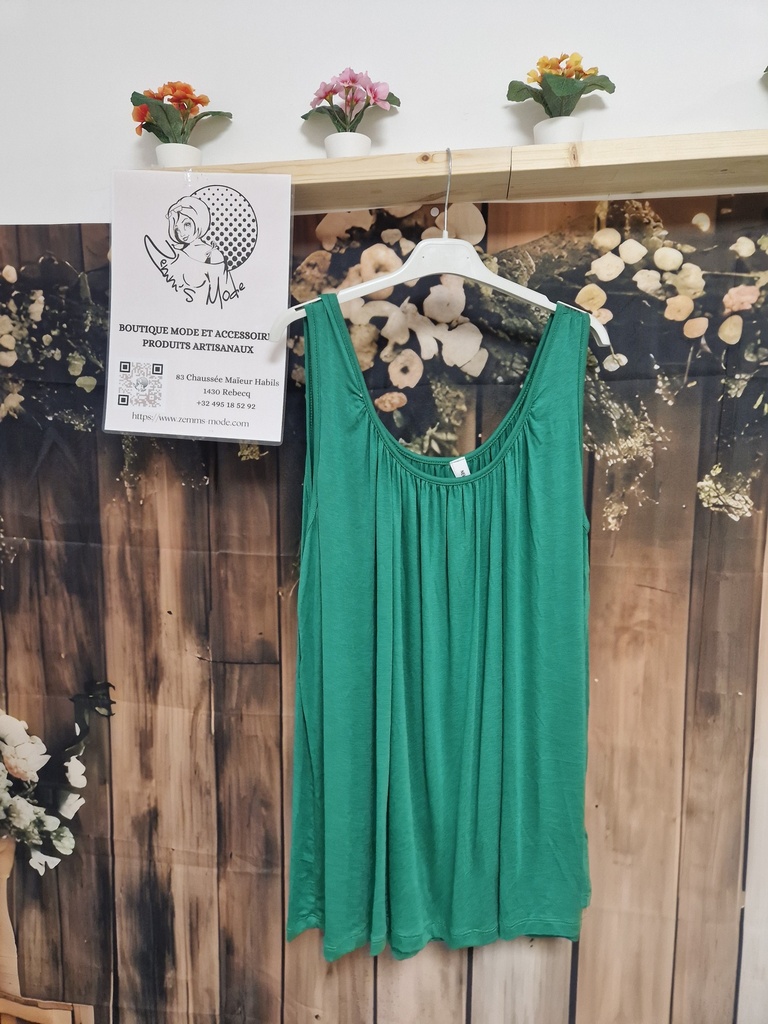 Tank top Mélanie GT vert gucci