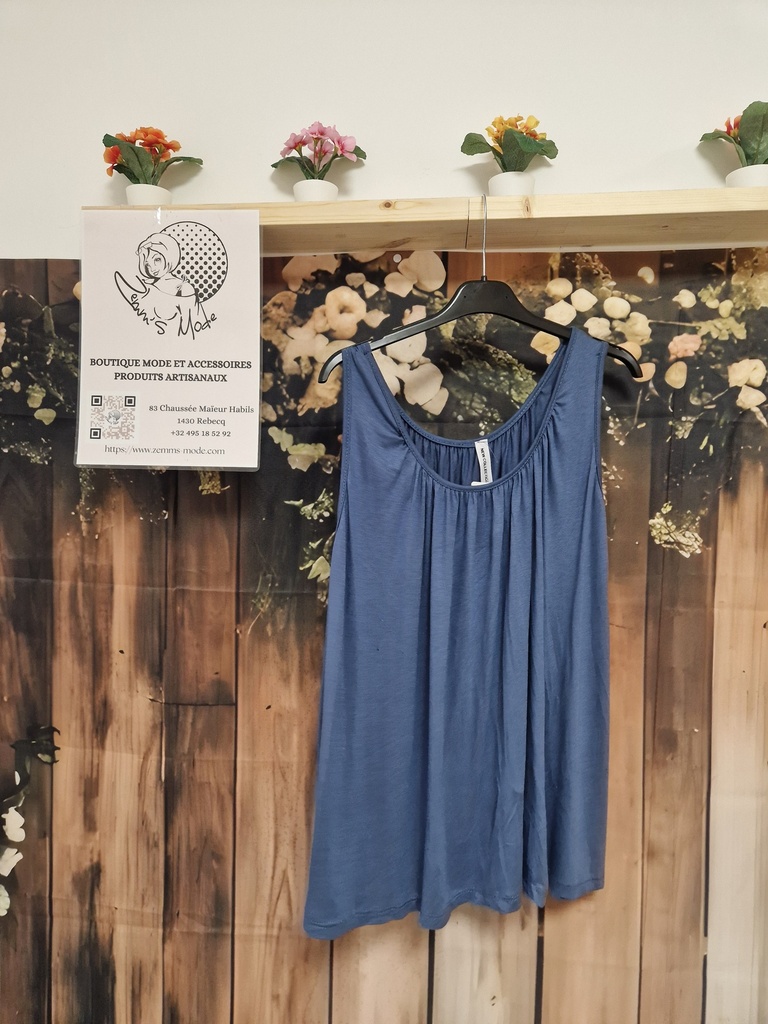 Tank top Mélanie PT bleu jeans