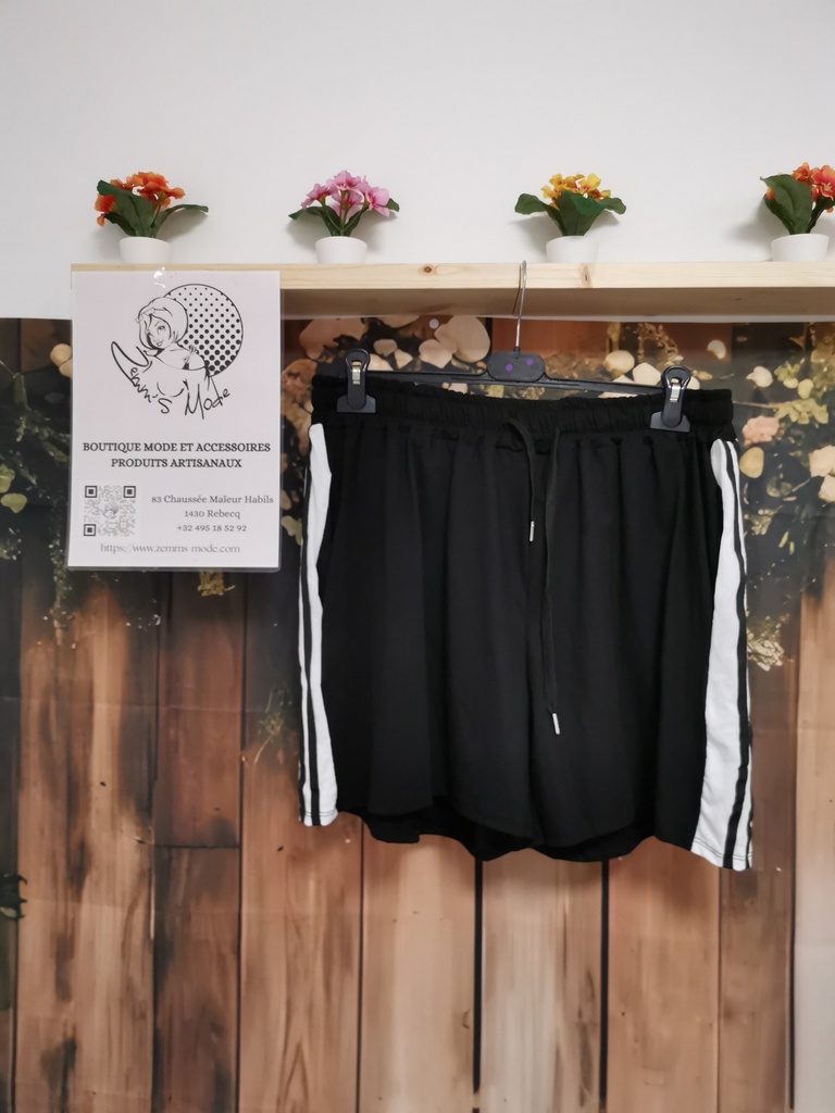 Short "Adidi" noir