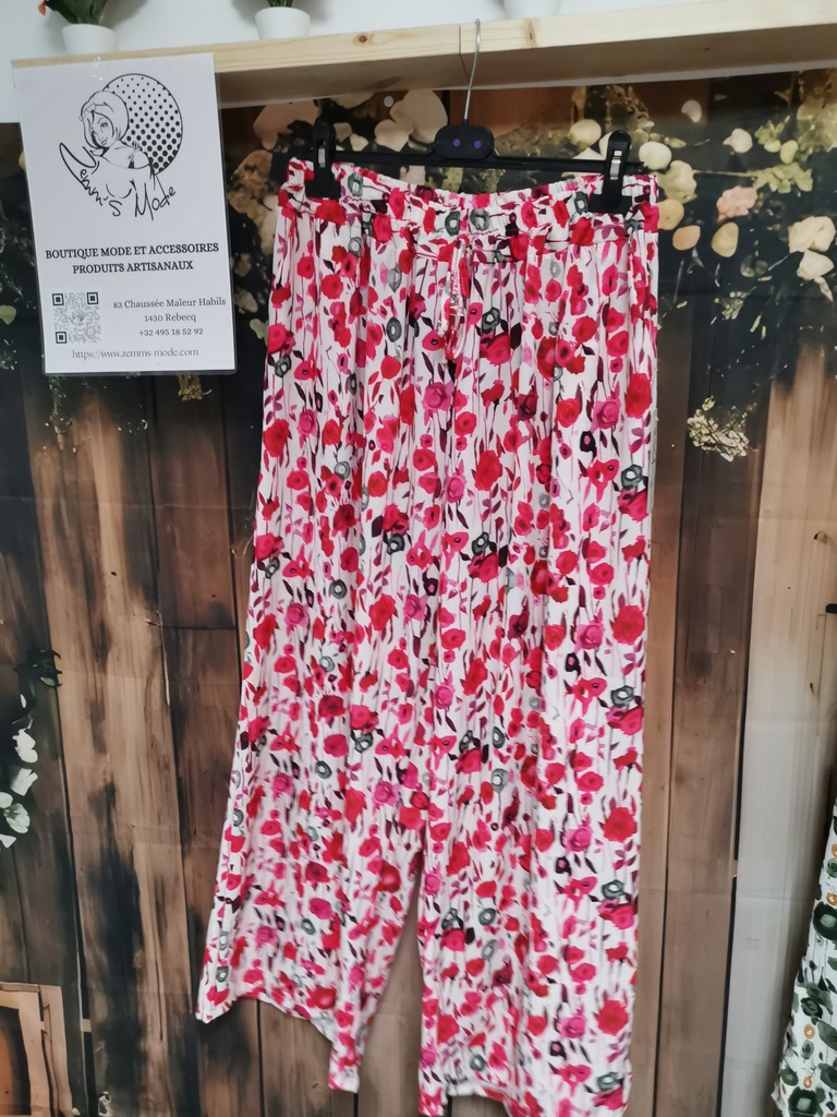 Pantalon "Anncha" fuchsia GT