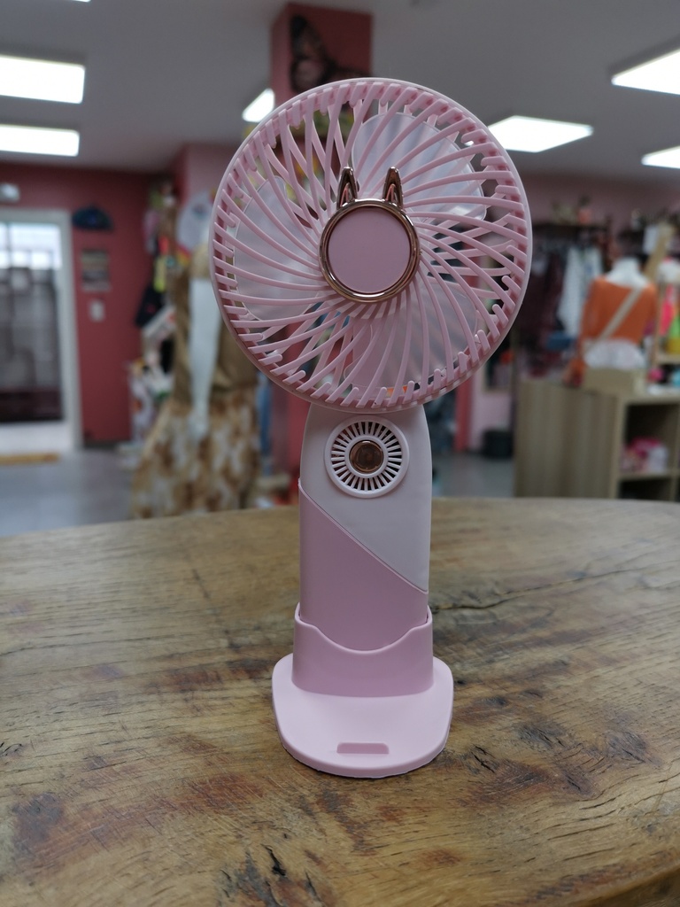 Ventilateur USB dégradé rose