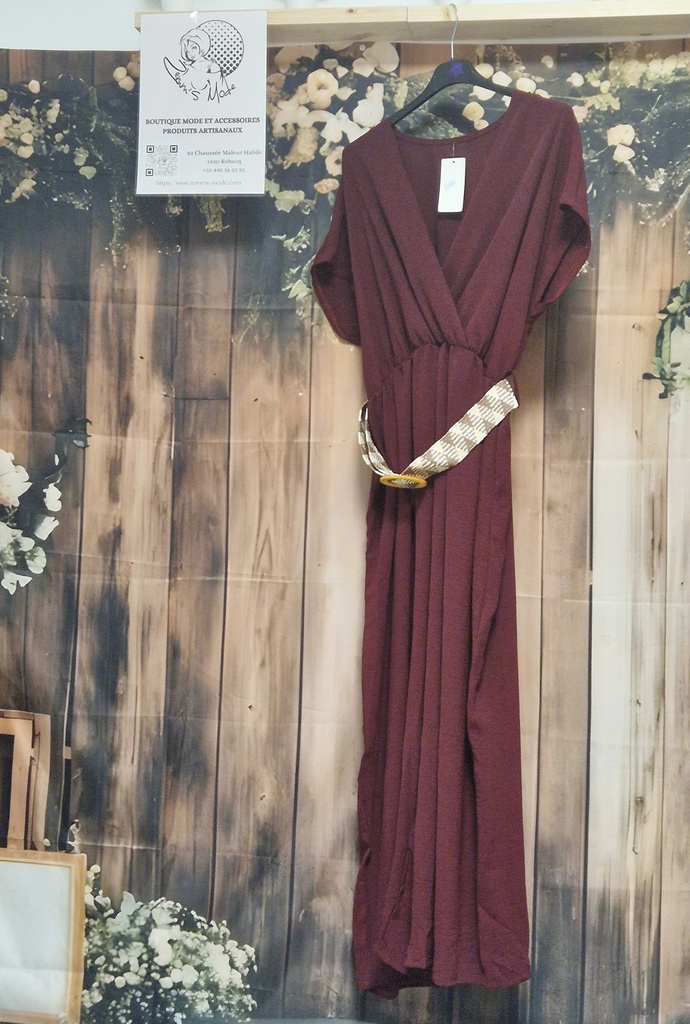 Combi "Moyra" bordeaux