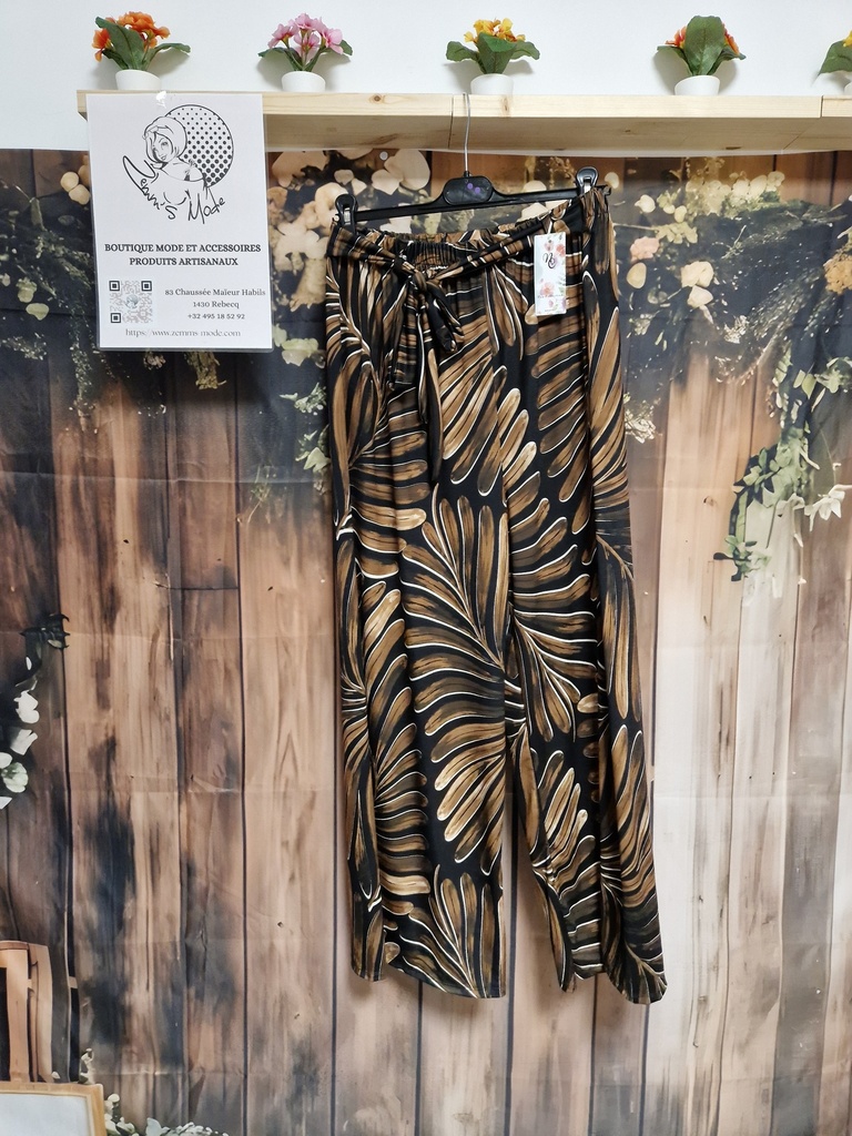 Pantalon "Alyna" noir