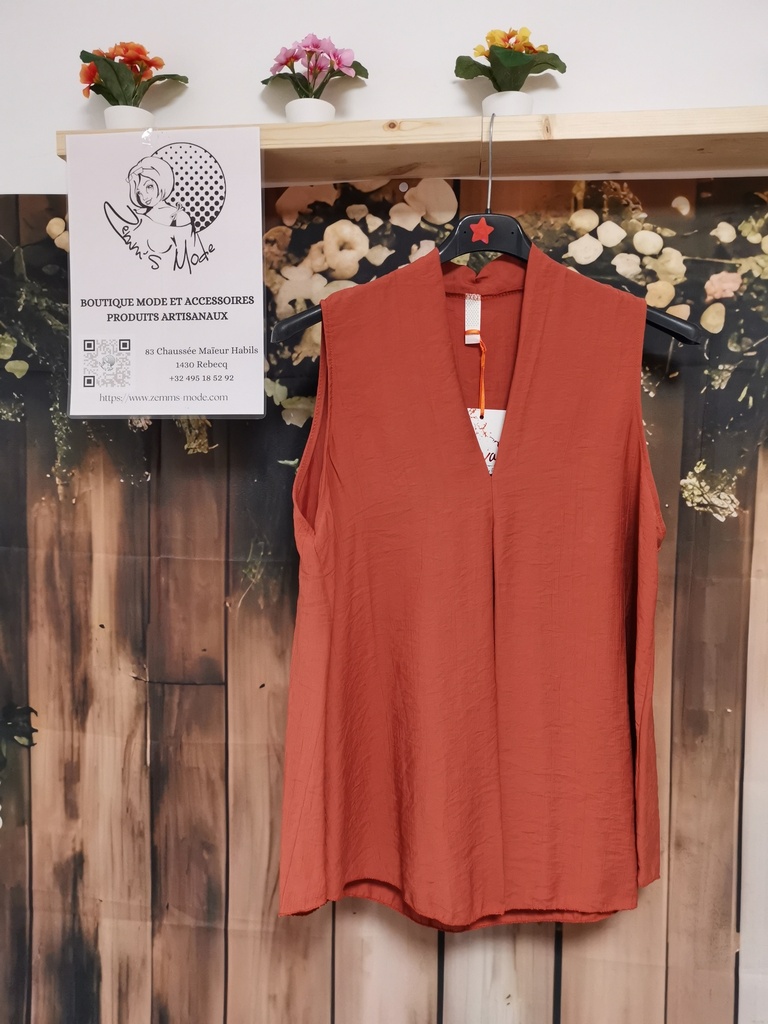 Blouse "Cindy" ocre (T34-44)