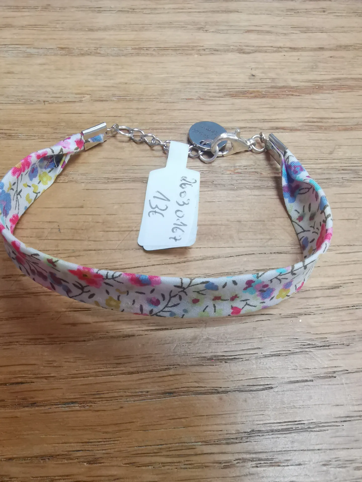 Bracelet Liberty argenté - Phoebe - Pepsi