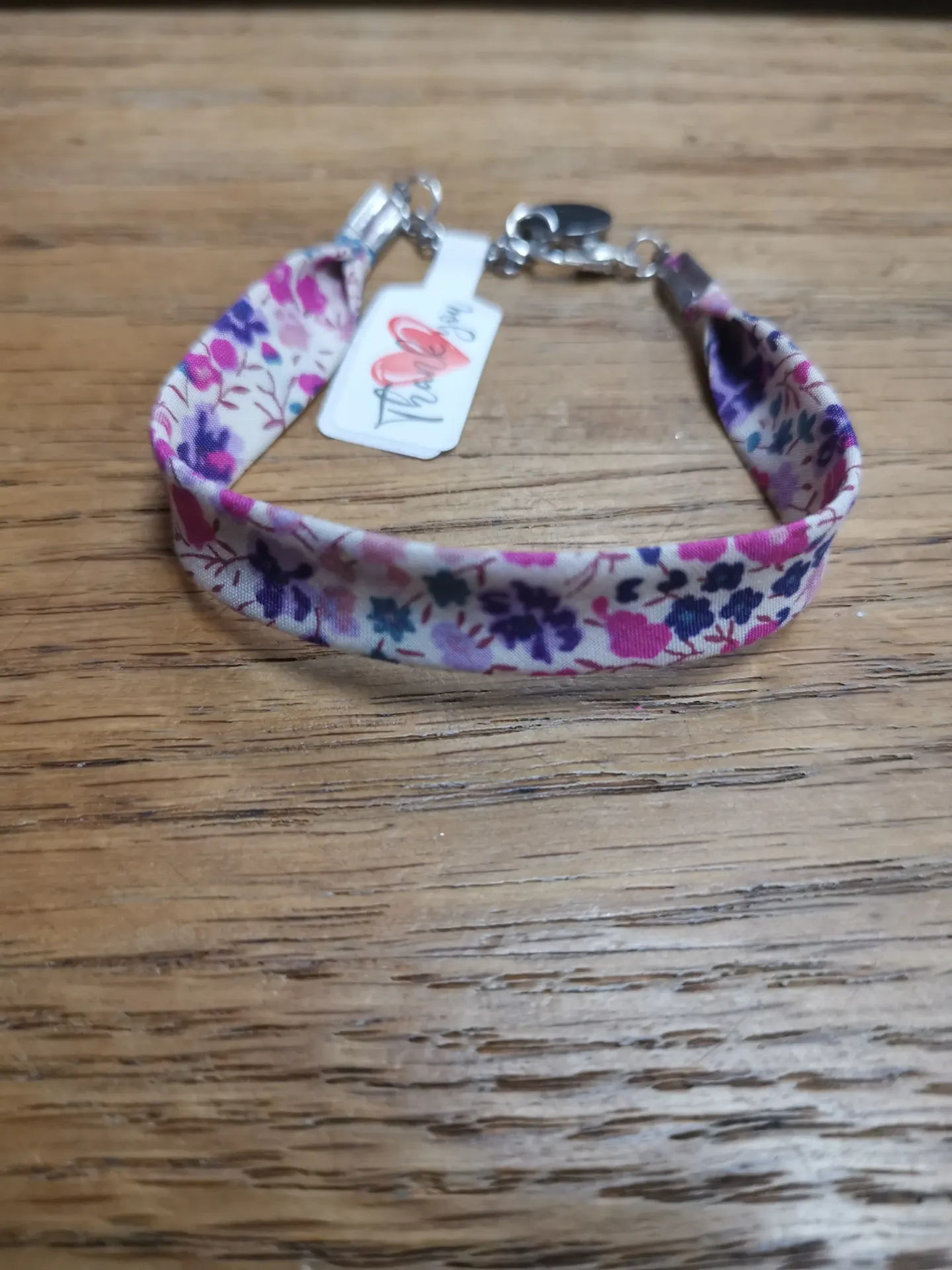 Bracelet Liberty argenté - Phoebe - Anahi