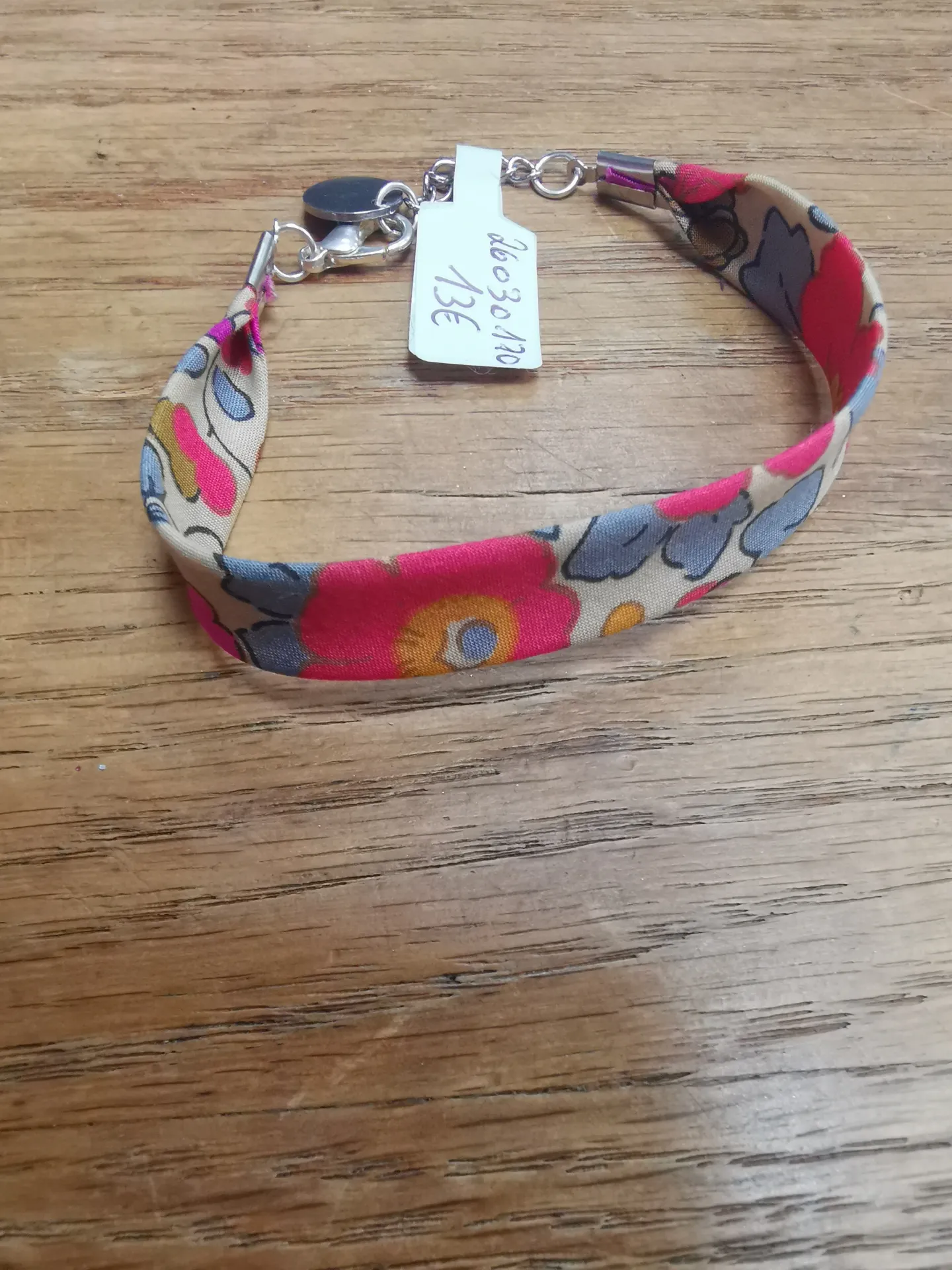 Bracelet Liberty argenté - Betsy - Fluo Thé