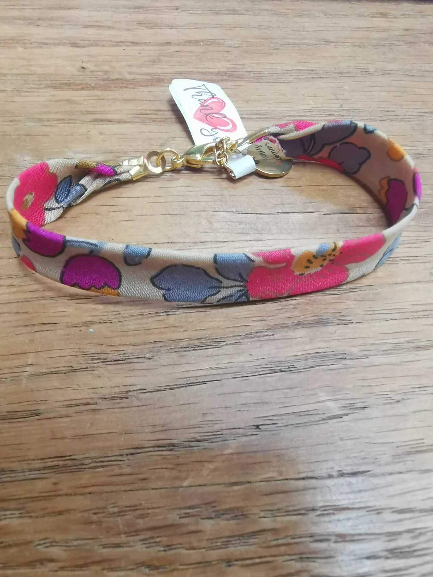 Bracelet Liberty Doré - Betsy - Fluo Thé